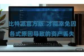 比特派官方版 才能幸免因各式原因导致的资产丢失