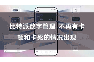 比特派数字管理  不再有卡顿和卡死的情况出现