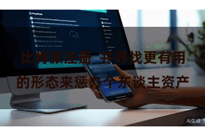 比特派注册  并寻找更有用的形态来惩办个东谈主资产