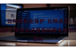 比特派安全保护  比特派还提供了多种往还景观和数字货币对